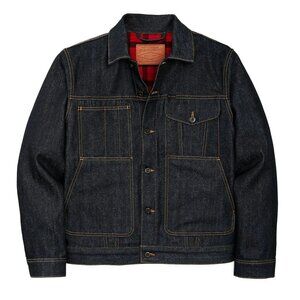 NWT Filson Lined Denim Short Cruiser Jacket Made in USA | Men's XS